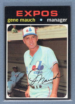 1971 Topps #59 Gene Mauch  EX  GO501