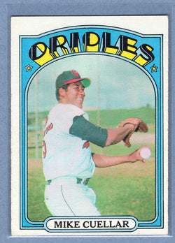 1972 Topps #70 Mike Cuellar (d) EX  GO315