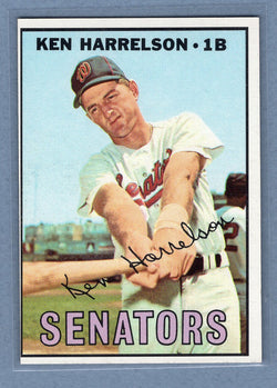 1967 Topps #188 Ken Harrelson EX-MT  GO390