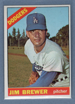 1966 Topps #158 Jim Brewer EX-MT  GO400