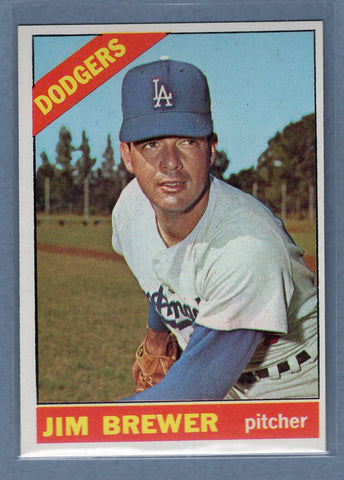 1966 Topps #158 Jim Brewer EX-MT  GO400