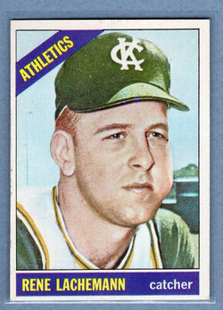 1966 Topps #157 Rene Lachemann EX  GO300