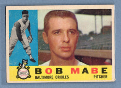 1960 Topps #288 Bob Mabe (b) VG  GO257