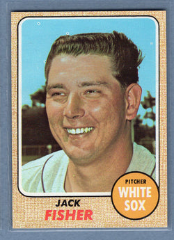 1968 Topps #444 Jack Fisher EX-MT  GO545