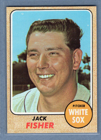 1968 Topps #444 Jack Fisher EX-MT  GO545