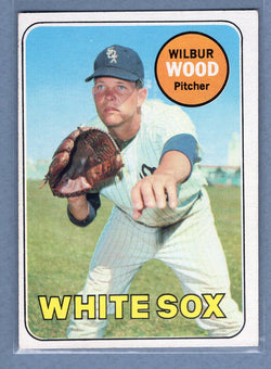 1969 Topps #123 Wilbur Wood(C) EX  GO850