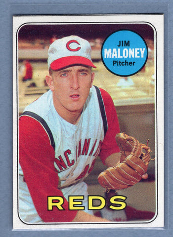 1969 Topps #362 Jim Maloney (b) EX-MT  GOWABB