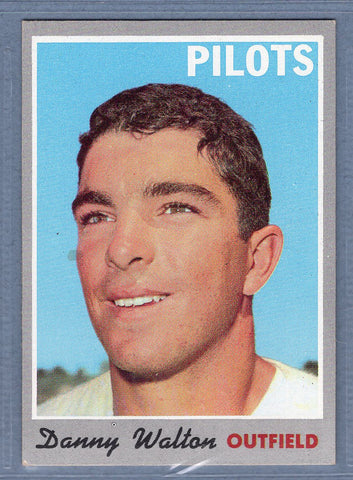 1970 Topps #134 Danny Walton  EX-MT  SB2