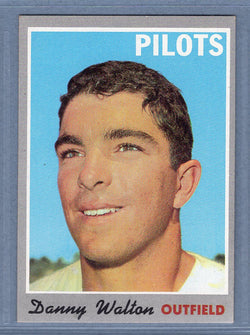 1970 Topps #134 Danny Walton  EX-MT  SB1
