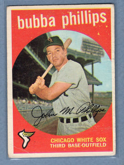 1959 Topps #187 Bubba Phillips (b) VG   GO410