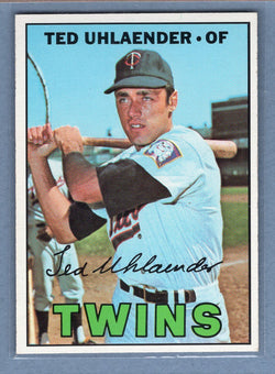 1967 Topps #431 Ted Uhlaender EX-MT  GO308