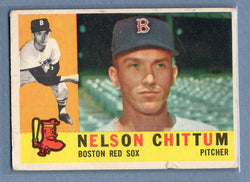 1960 Topps #296 Nelson Chittum  VG  GO257