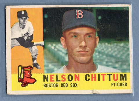 1960 Topps #296 Nelson Chittum  VG  GO257