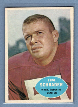 1960 Topps #128 Jim Schrader VG  GO100