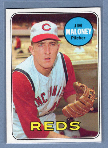 1969 Topps #362 Jim Maloney (c) EX-MT  GOWABB