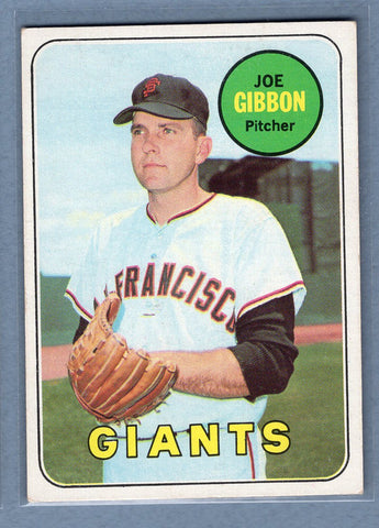 1969 Topps #158 Joe Gibbon EX-MT  GO477