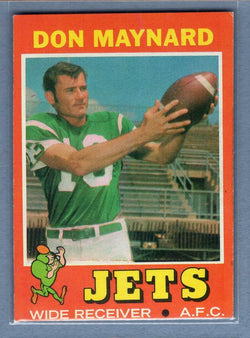 1971 Topps #19 Don Maynard (HOF) EX  GO244
