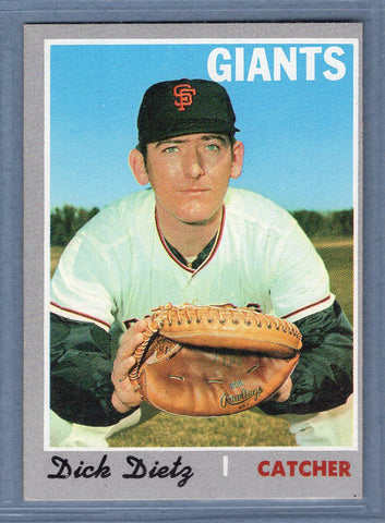1970 Topps #135 Dick Dietz  EX-MT  SB1