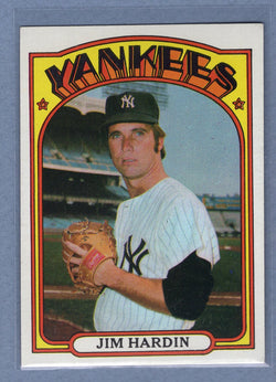 1972 Topps #287 Jim Hardin EX-MT   GO311