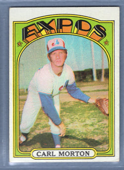 1972 Topps #134 Carl Morton EX   GO464