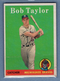 1958 Topps #164 Bob Taylor  G  GO387