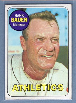 1969 Topps #124 Hank Bauer (a) EX  GO602