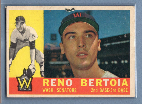 1960 Topps #297 Reno Bertoia  G-VG  GO257