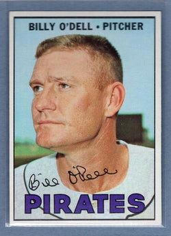 1967 Topps #162 Billy O'Dell(st) VG   GO440