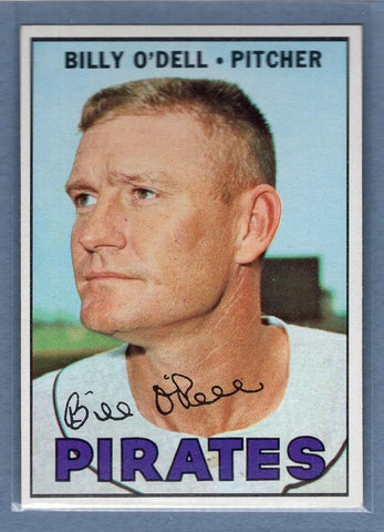 1967 Topps #162 Billy O'Dell(st) VG   GO440
