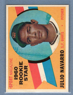 1960 Topps #140 Julio Navarro EX-MT   GO340