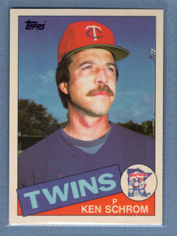 1985 Topps Tiffany #161 Ken Schrom NM
