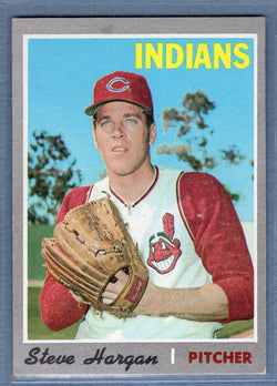 1970 Topps #136 Steve Hargan  EX-MT  SB2