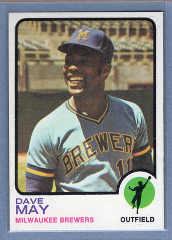 1973 Topps #152 Dave May  EX-MT  GO550