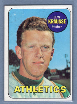 1969 Topps #23 Lew Krausse EX-MT  GO358