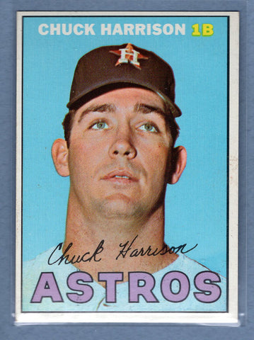 1967 Topps #8 Chuck Harrison EX-MT  GO263
