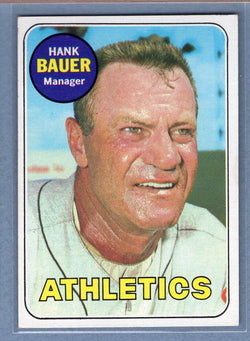 1969 Topps #124 Hank Bauer (b) EX-MT  GO602