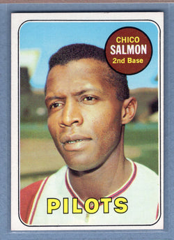 1969 Topps #62 Chico Salmon (a) EX-MT  GO700