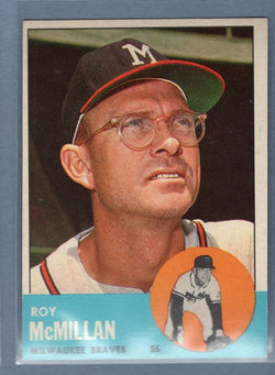 1963 Topps #156 Roy McMillan EX-MT      INVGO395