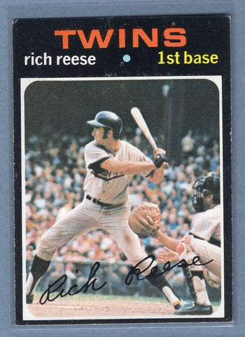 1971 Topps #349 Rich Reese (c) EX  GO950