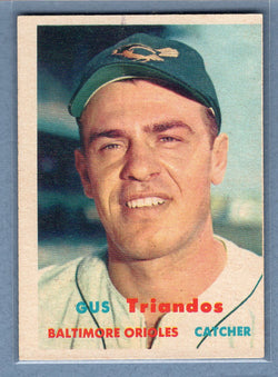 1957 Topps #156 Gus Triandos (b) VG-EX   GO260