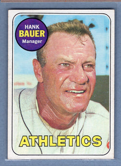 1969 Topps #124 Hank Bauer EX-MT  GO850