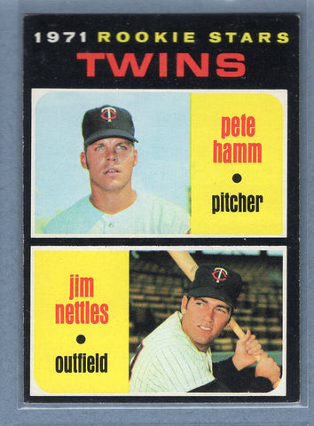 1971 Topps #74 Twins Rookies (Nettles)  EX  GO501