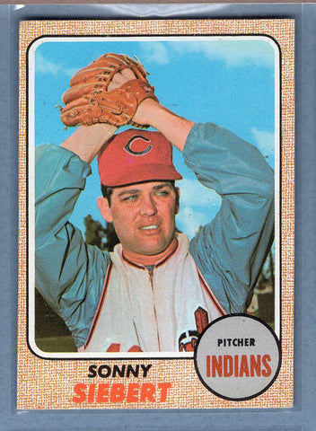 1968 Topps #295 Sonny Siebert EX-MT  GO507