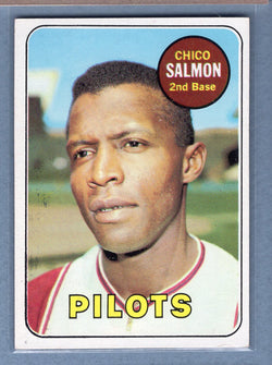 1969 Topps #62 Chico Salmon (b) EX-MT  GO700