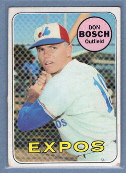 1969 Topps #578 Don Bosch VG  GO572