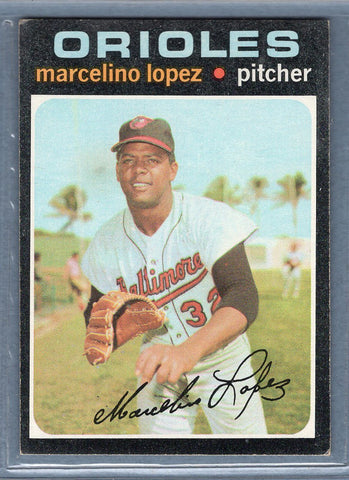 1971 Topps #137 Marcelino Lopez  EX  SB1