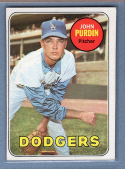 1969 Topps #161 John Purdin EX-MT  GO477