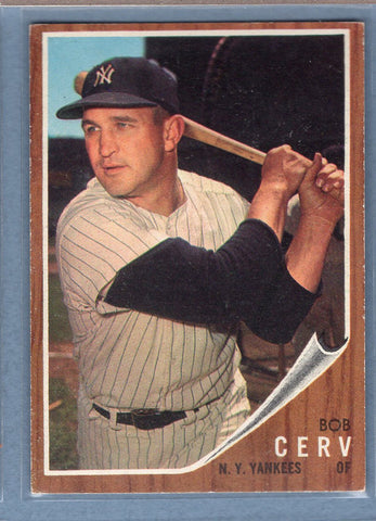 1962 Topps #169 Bob Cerv  EX  GO522