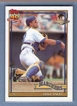 1991 Topps Desert Shield #178 Dave Valle  NM  GO625
