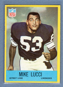 1967 Philadelphia #67 Mike Lucci (R) EX-MT   GO118